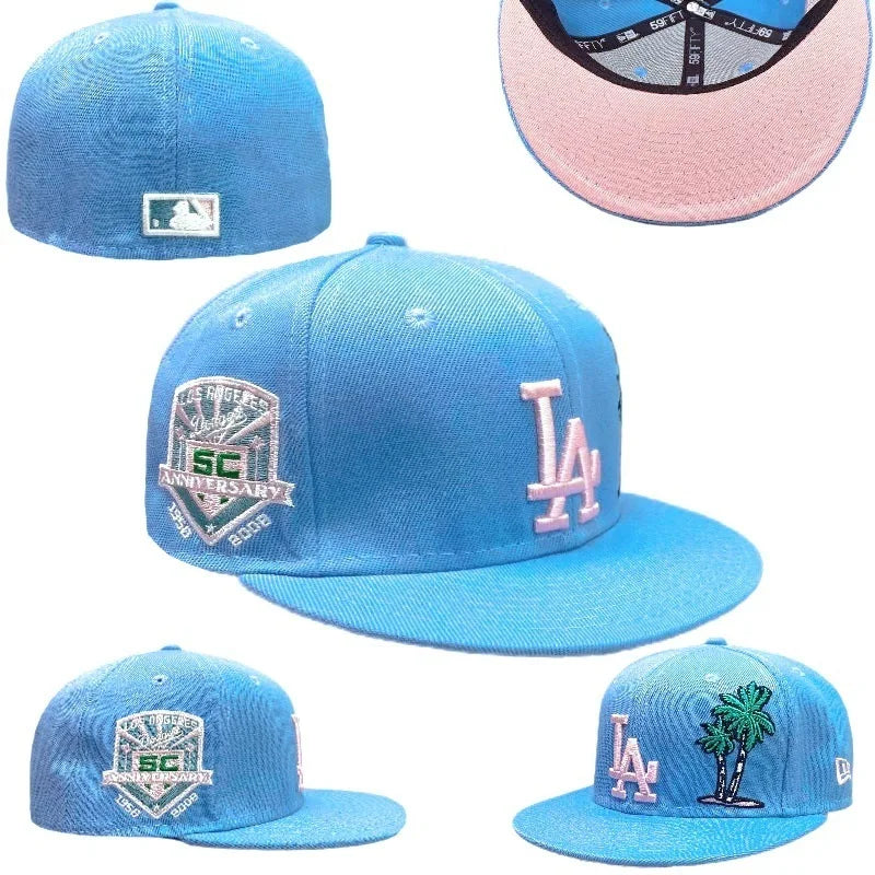 Gorra Snapback Bordado LA Unisex – Estilo HipHop & Deportivo | +60 Colores