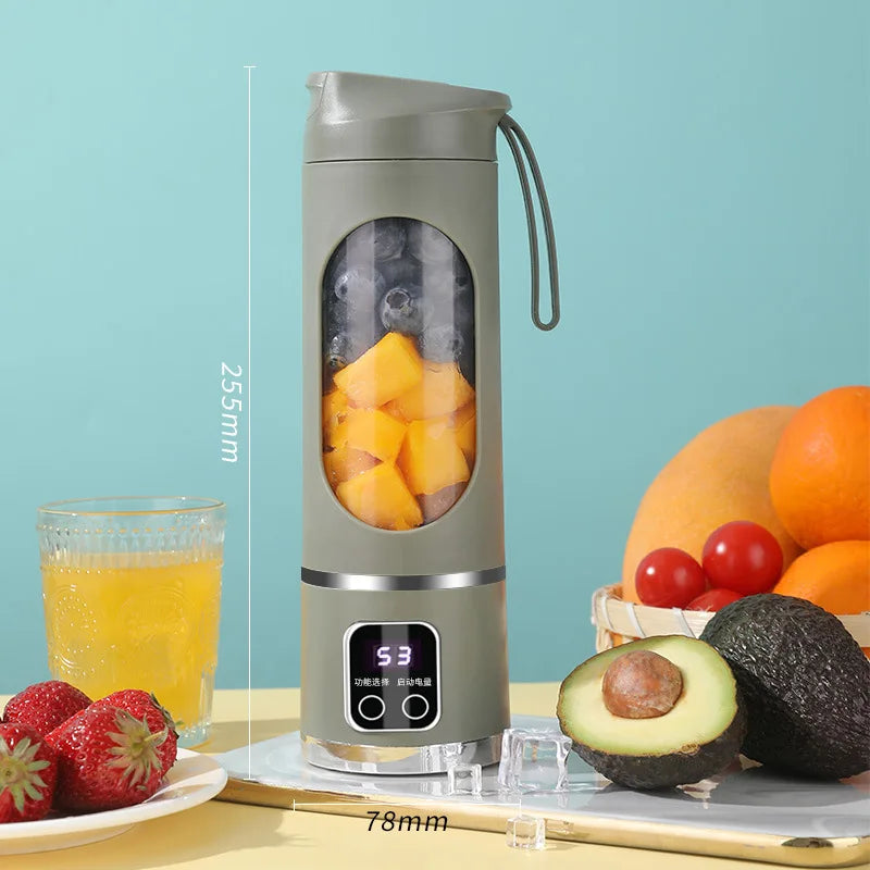 Exprimidor de frutas portátil de 10 hojas