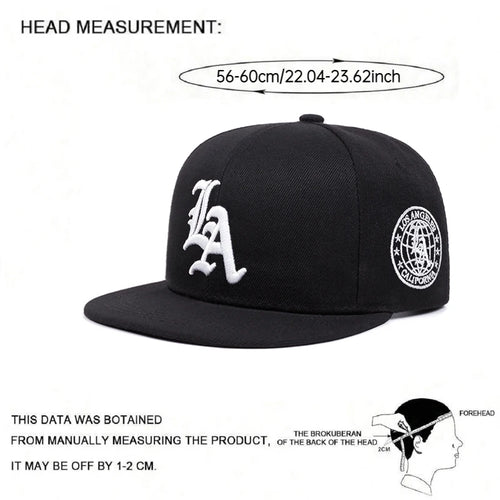 Gorra Baseball Unisex con Bordado – Protección Solar | Estilo HipHop