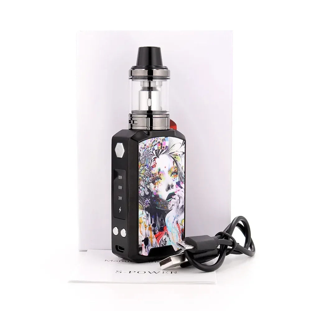 Kit Vapeo 80W Box Mod — Batería 2200mAh