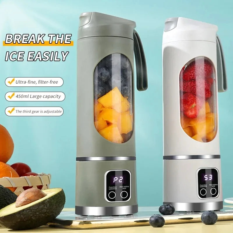 Exprimidor de frutas portátil de 10 hojas